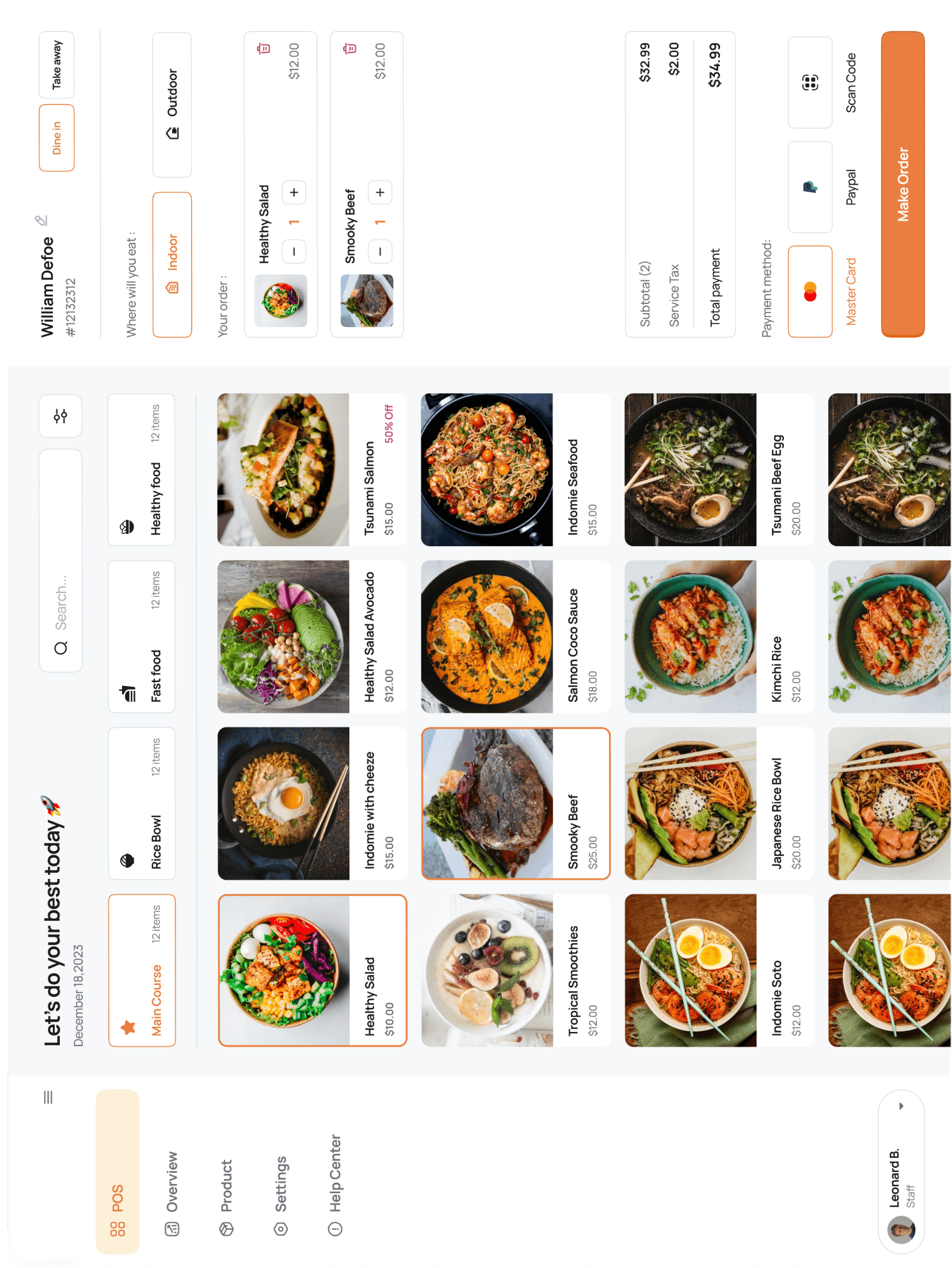 Pacific POS features